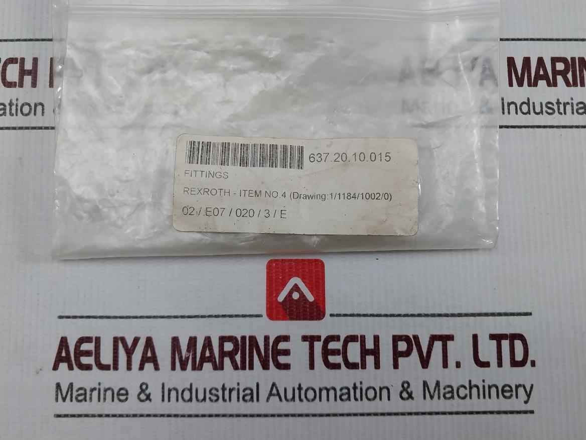 Rexroth R916437339 Hydraulic Screw Fitting We 15-l 1/2 Npt