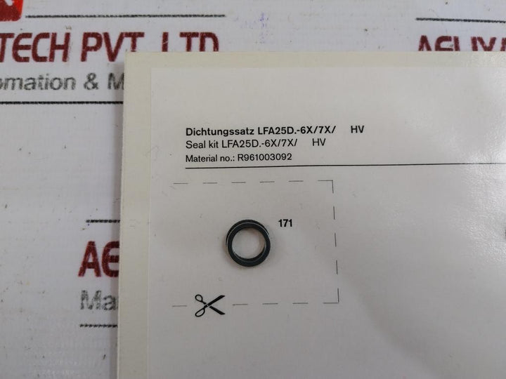 Rexroth R961003092 Seal Kit Lfa25d.-6x/7x/hv