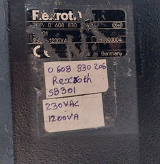 Rexroth Sb301 System Box Tightening Controller 1200Va 6,3A