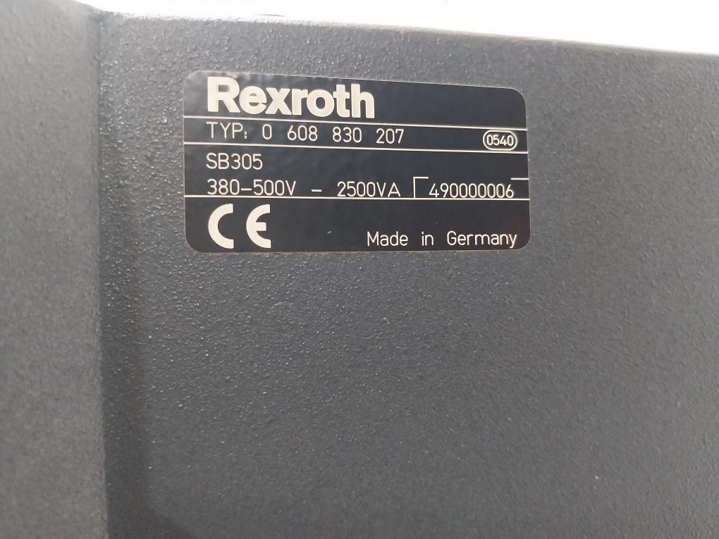Rexroth Sb305 0 608 830 207 Servo Controller With Vm300,se302,lt303,bp301