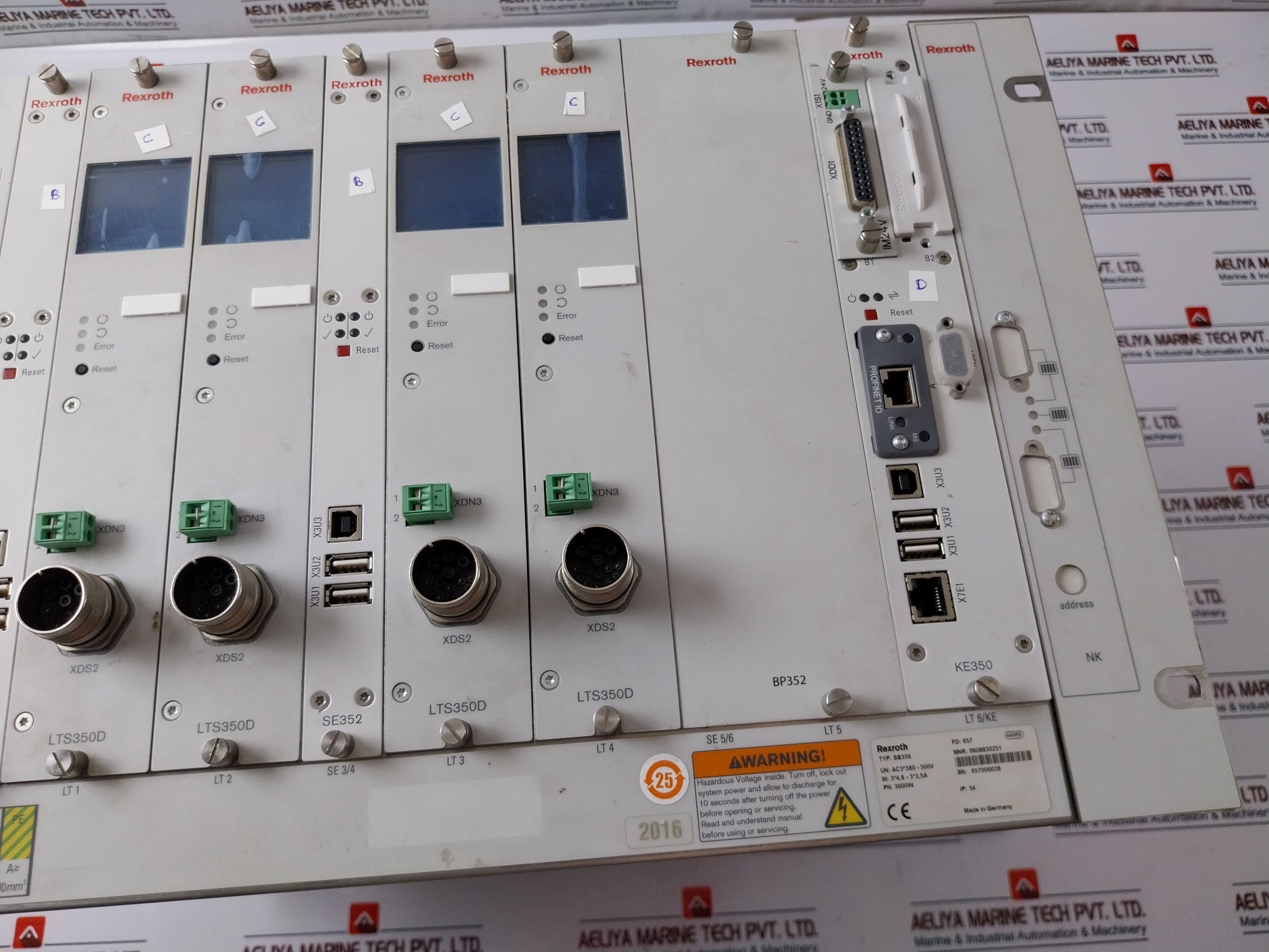 Rexroth Sb356 Multi-channel Controller Box Vm350,Se352,Lts350D,Bp352,Ke350