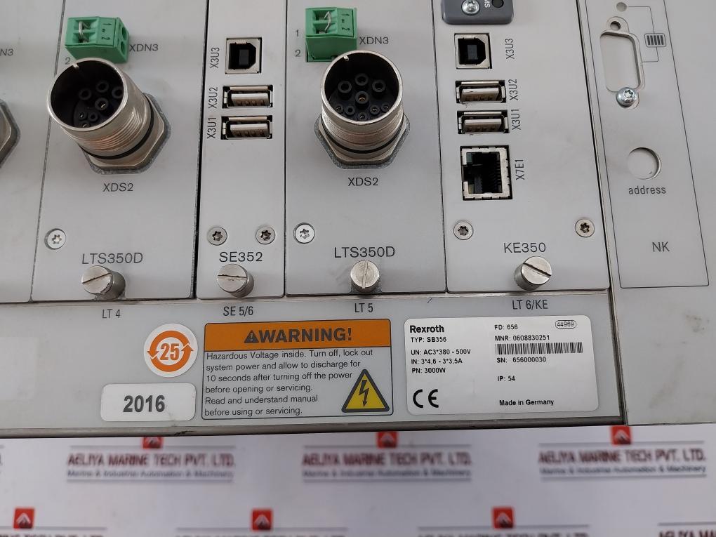 Rexroth Sb356 Multi-channel Controller System Box 3x440/250v 50/60hz 16a