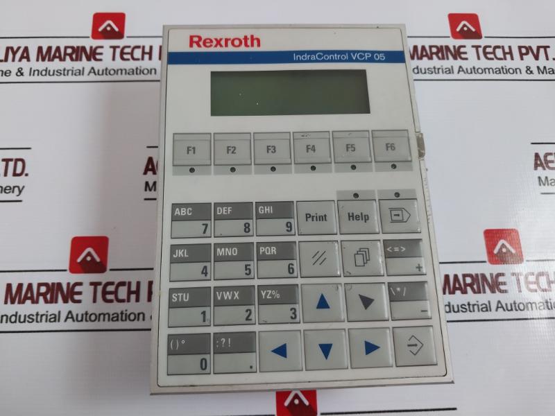 Rexroth Vcp05.1Bsn-rs-nn-pw Hmi Control Interface Module R911307020-102 24 Vdc