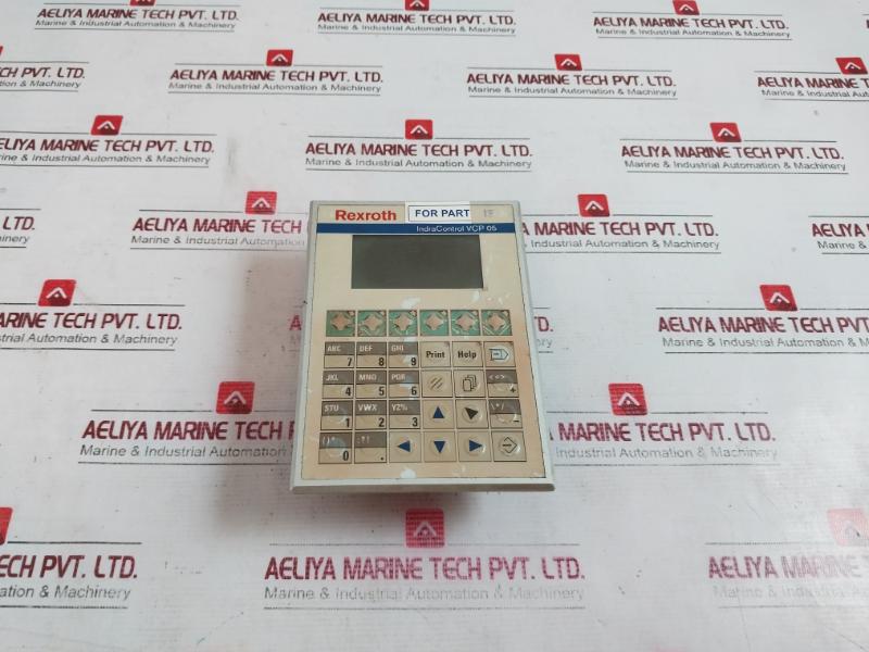 Rexroth Vcp05.2Dsn-003-nn-nn-pw Hmi Control Panel 24Vdc 0V+24Vdc