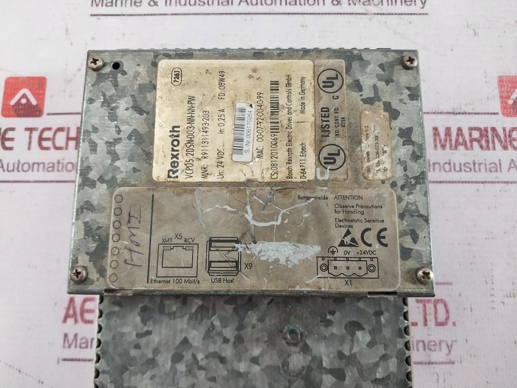 Rexroth Vcp05.2Dsn-003-nn-nn-pw Indracontrol Vcp 05 R911311493-203