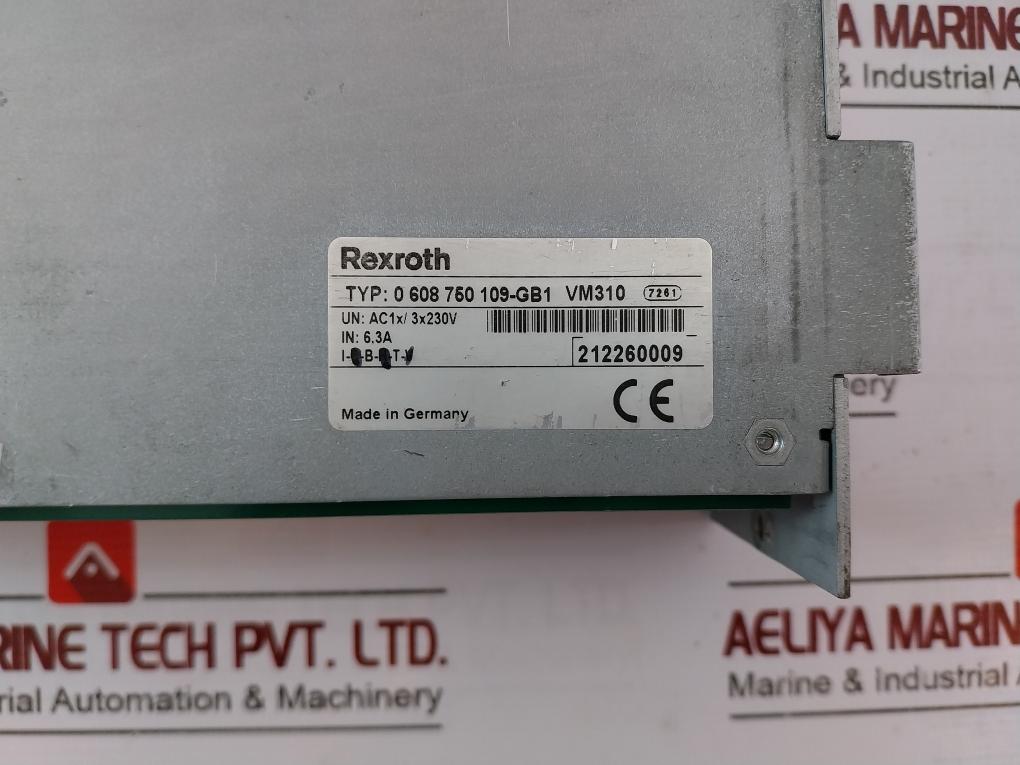 Rexroth Vm310 Power Supply Module 1070089067-301 Ac1X/3X230V