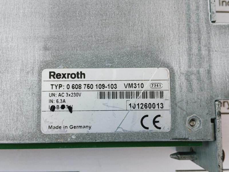 Rexroth Vm310 Power Supply Module B43501-a9337-m2 Ixgt60N60B2