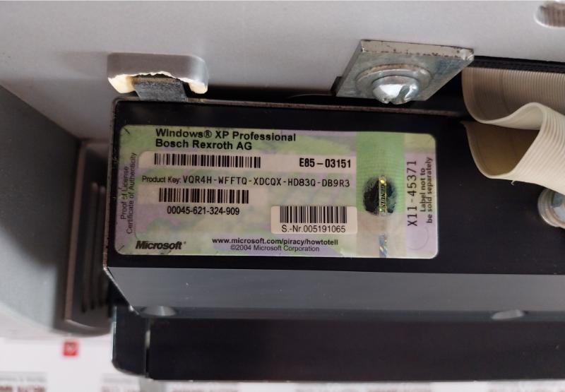 Rexroth Vpp 21 Indra Control Unit 1070088514-201 24V