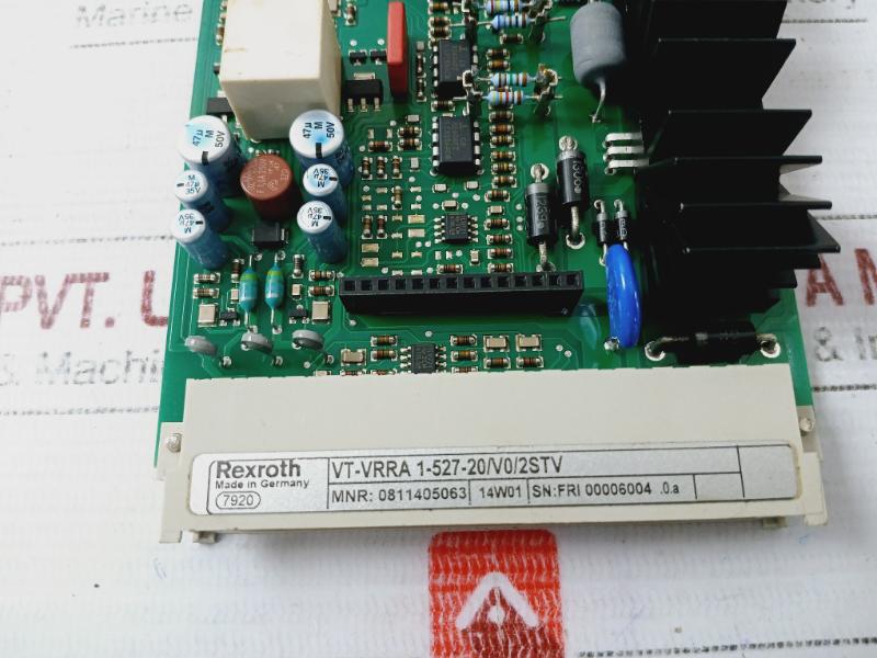 Rexroth Vt-vrra 1-527-20/v0/2stv 0811405063 Valve Amplifier