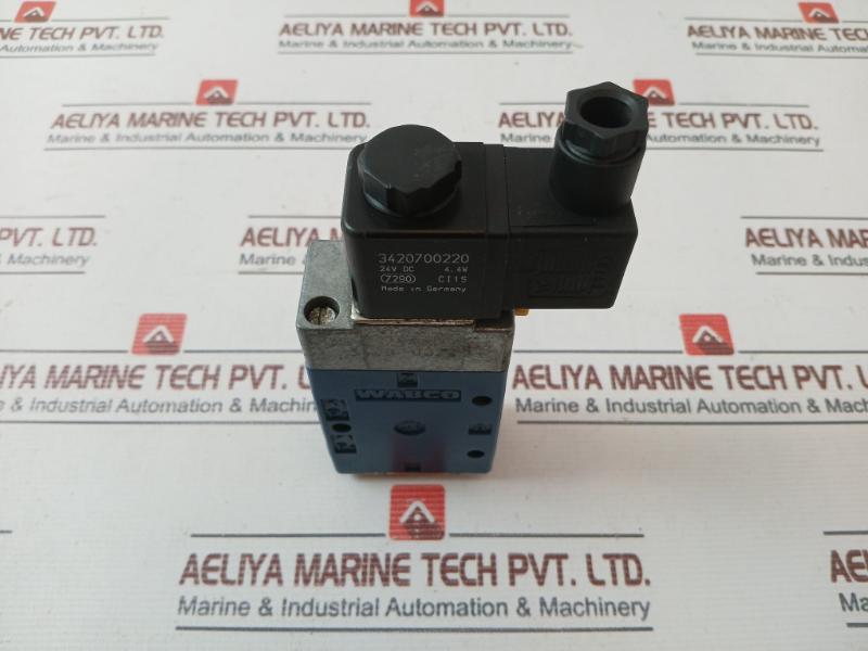 Rexroth Wabco 3723522220 Pneumatic & Control Valve 24V Dc