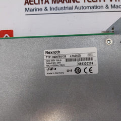 Bosch Rexroth Sb356 Multi-channel Controller Vm350,lts350d,se352,ke350