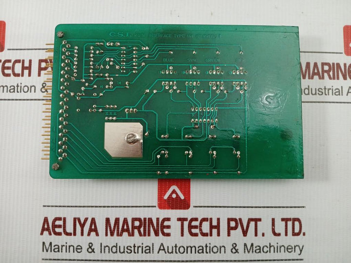 Rgb Logic Interface Card 461 C.S.I.