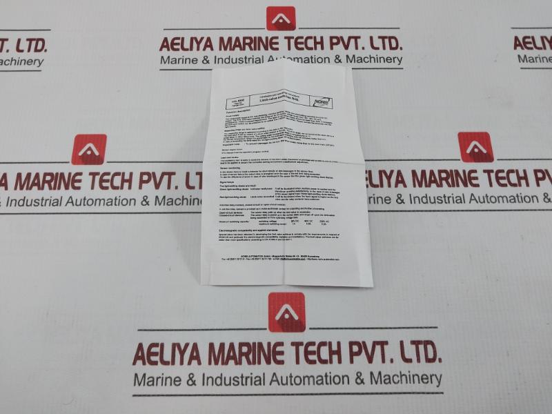 Rh51 Limit Value Switch For Temperature Noris Rev-c