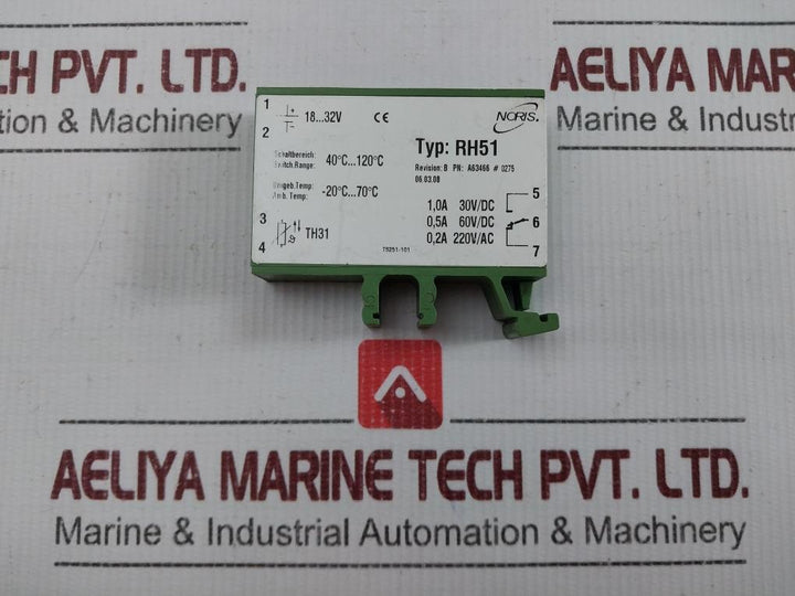Rh51 Noris Temperature Limit Value Switch