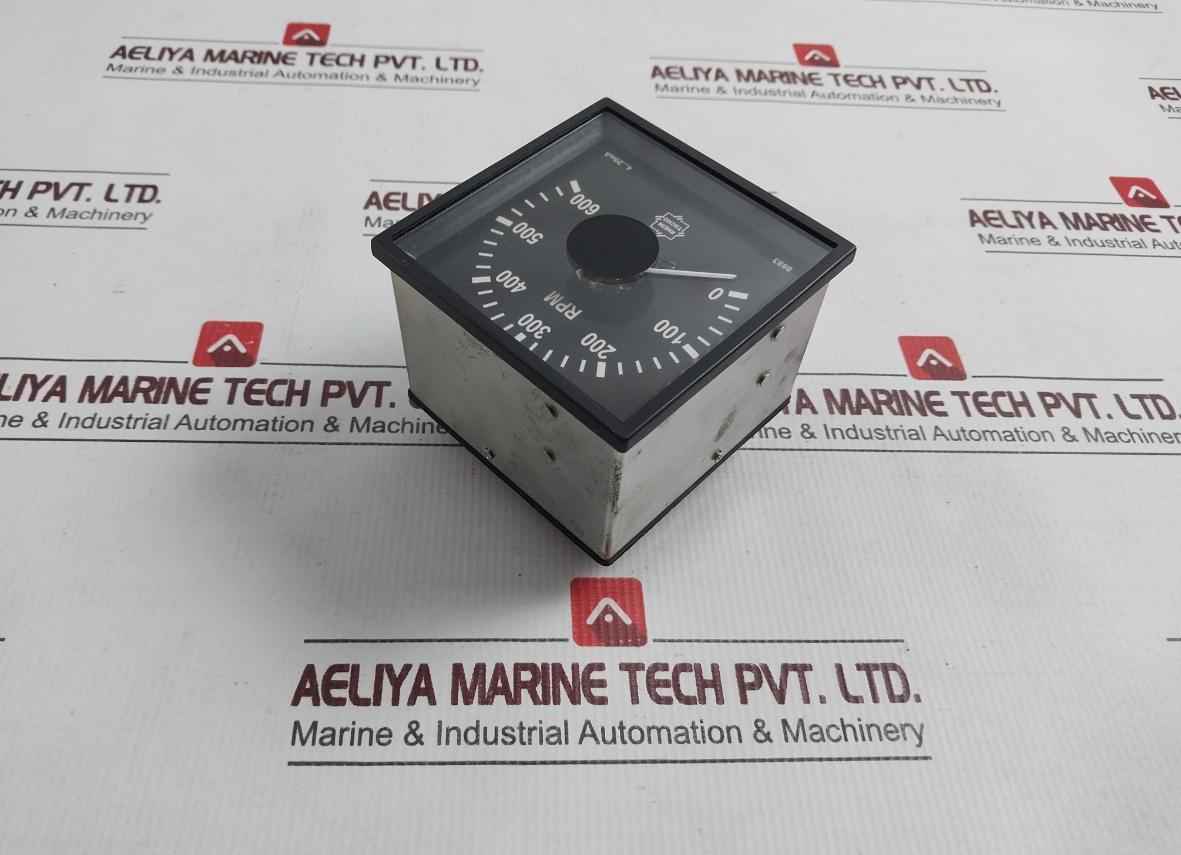 Rhein Tacho F3-26096/77 Meter 0-600 Rpm 24vd