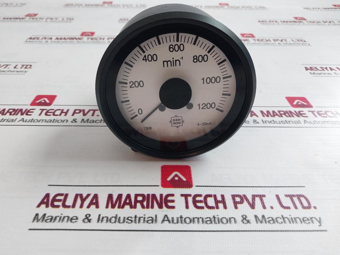 Rhein Tacho Tachometer 0 To 1200 Min-1 4-20Ma