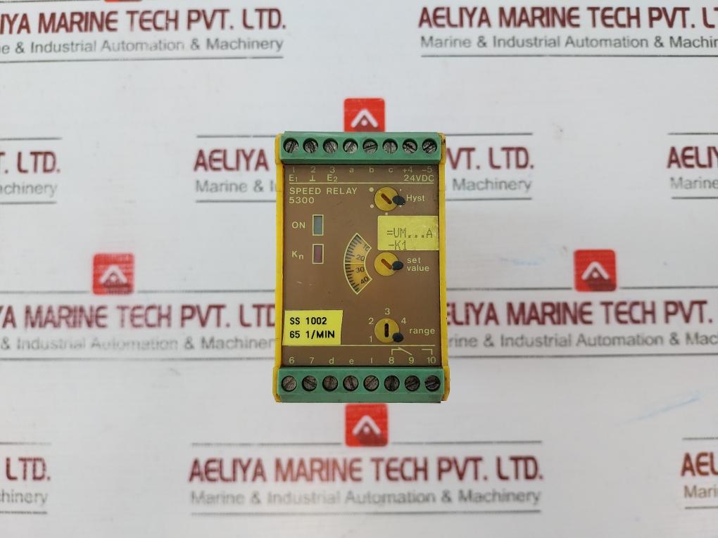 Rheintacho 5300.001 Speed Relay 24Vdc Range 1.5-400Hz