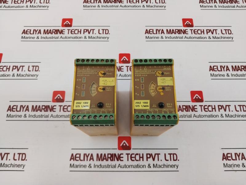 Rheintacho 5330.007 Speed Relay 24 Vdc 2 Ssz 1002