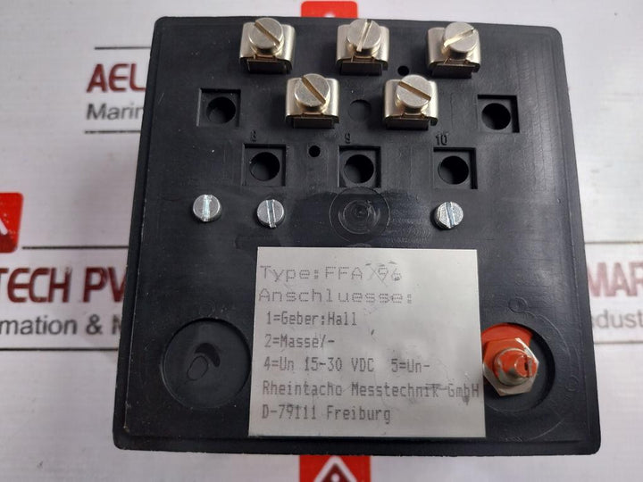 Rheintacho Ffa 96 Speed Indicator 15-30 Vdc 310 Hz 821.10.10.098, E11.99413-0118