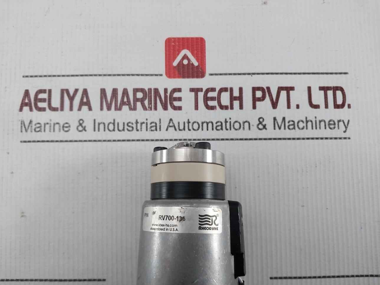 Rheodyne Rv700-135 Hplc Injector Valve 1.2a 4118l-03e-02ro