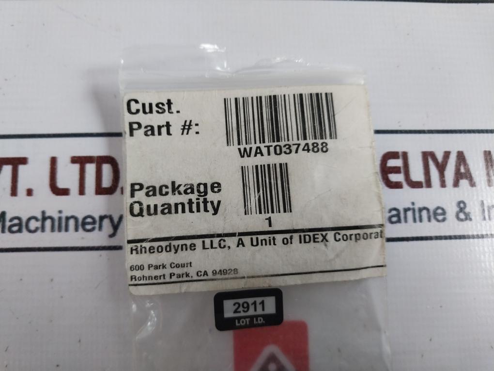 Rheodyne T.z Rotor Seal Wat037488