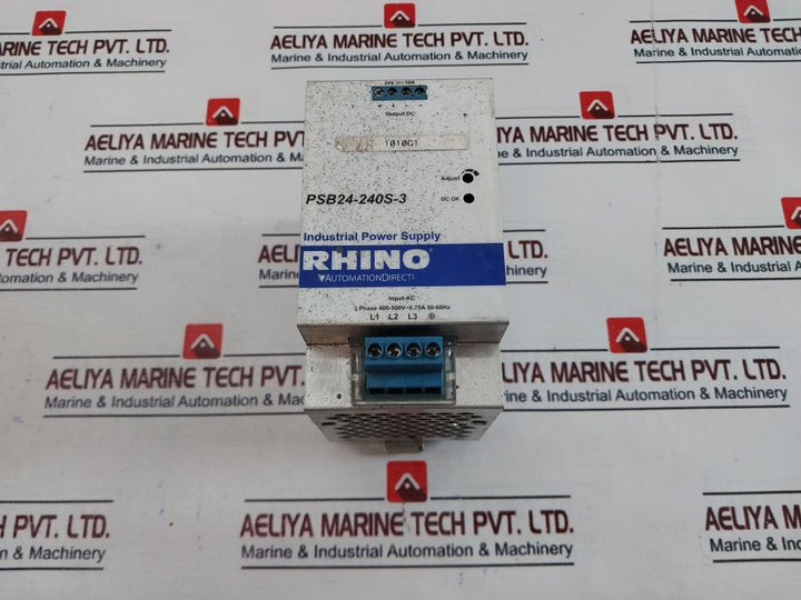 Rhino Psb24-240S-3 Switching Power Supply 400-500V~ 0.75A 50-60Hz