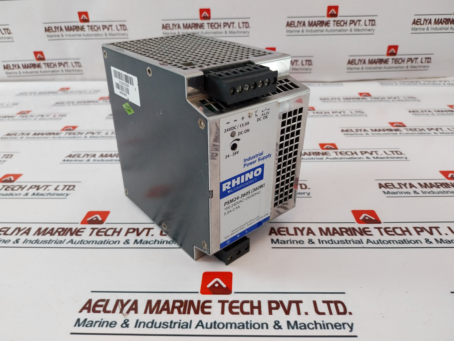 Rhino Psm24-360S (360W) Industrial Power Supply 50/60Hz