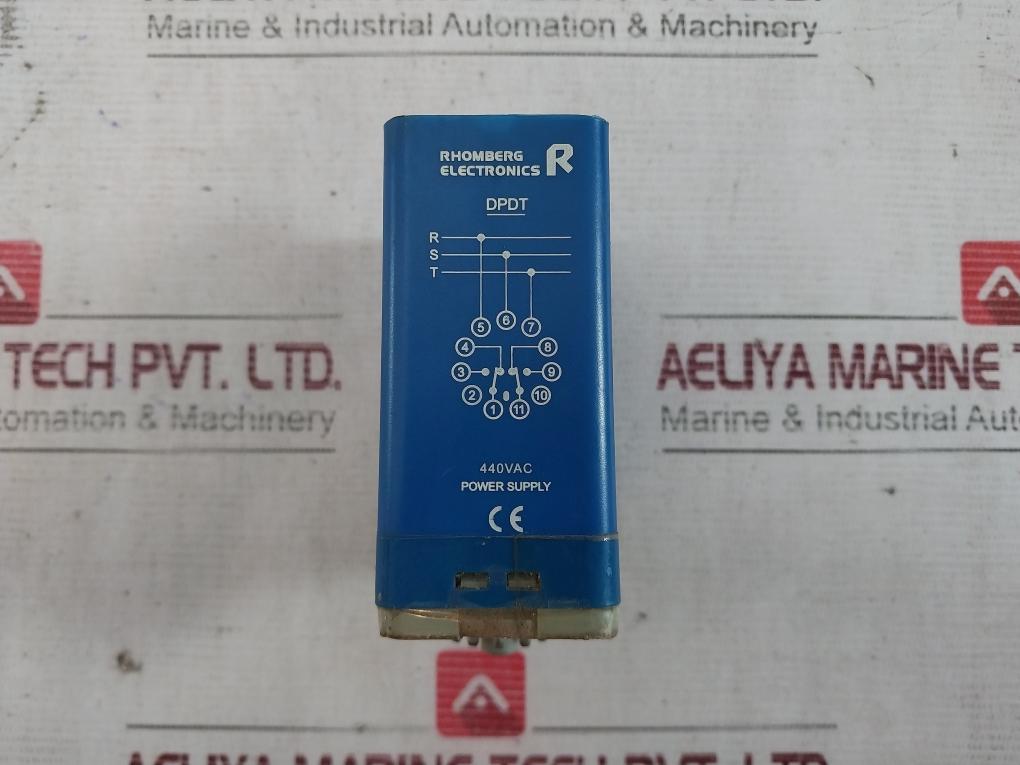 Rhomberg Electronics Sp-430 Phase Failure Detector 440Vac K12