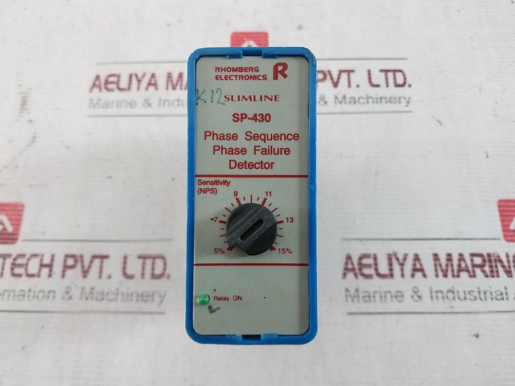 Rhomberg Electronics Sp-430 Phase Failure Detector 440Vac K12