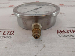Rhomberg Instruments Pbga10Bb14Uc3Jc01 Pressure Gauge 0-2500 Kpa 1/2 Inch Bsp
