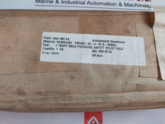 Rhps Prv6-02 Pressure Relief Valve