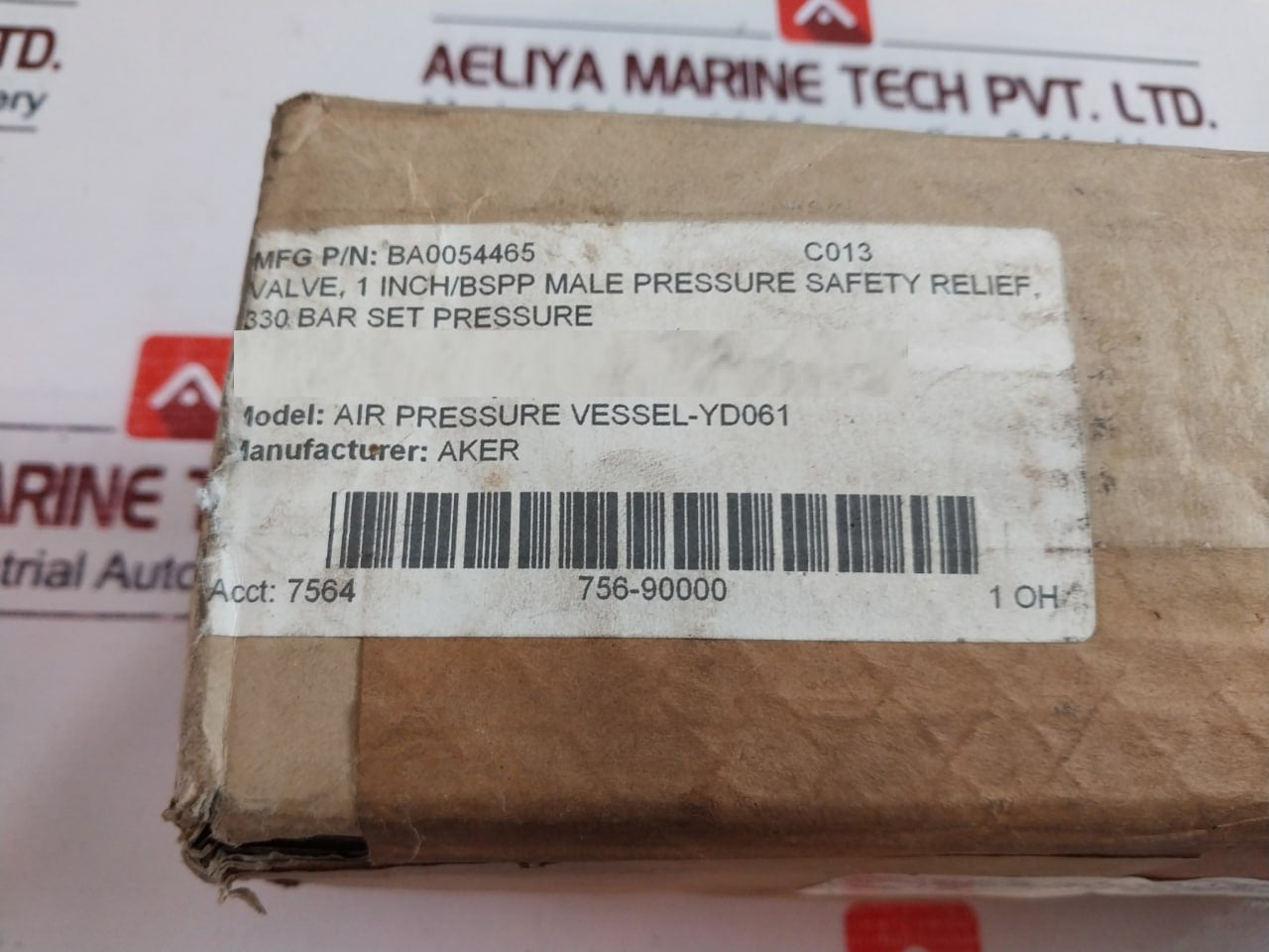 Rhps Prv6-02 Pressure Relief Valve