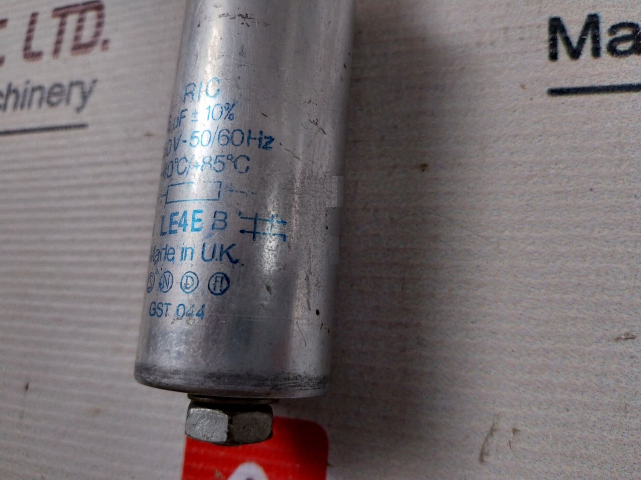 Ric/ Plessey Le4Eb Capacitor 250V 50/60Hz