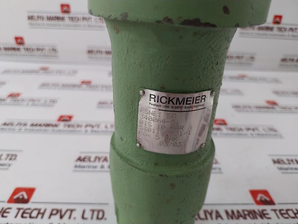 Rickmeier Rsne1 So Pressure Valve