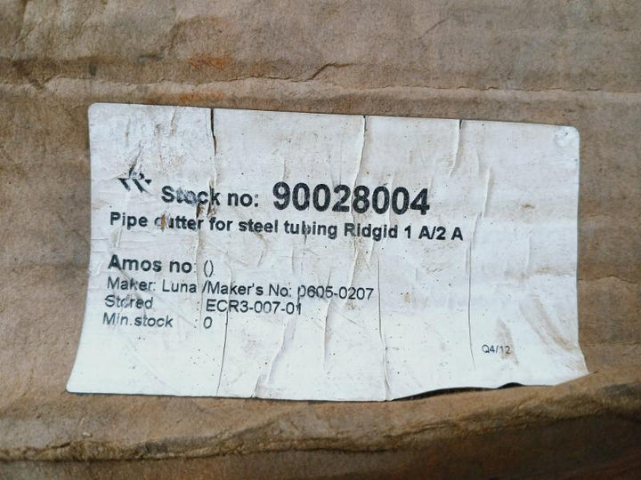 Ridge Tool 2a/202 Heavy Duty Pipe Cutter 1/8-2”