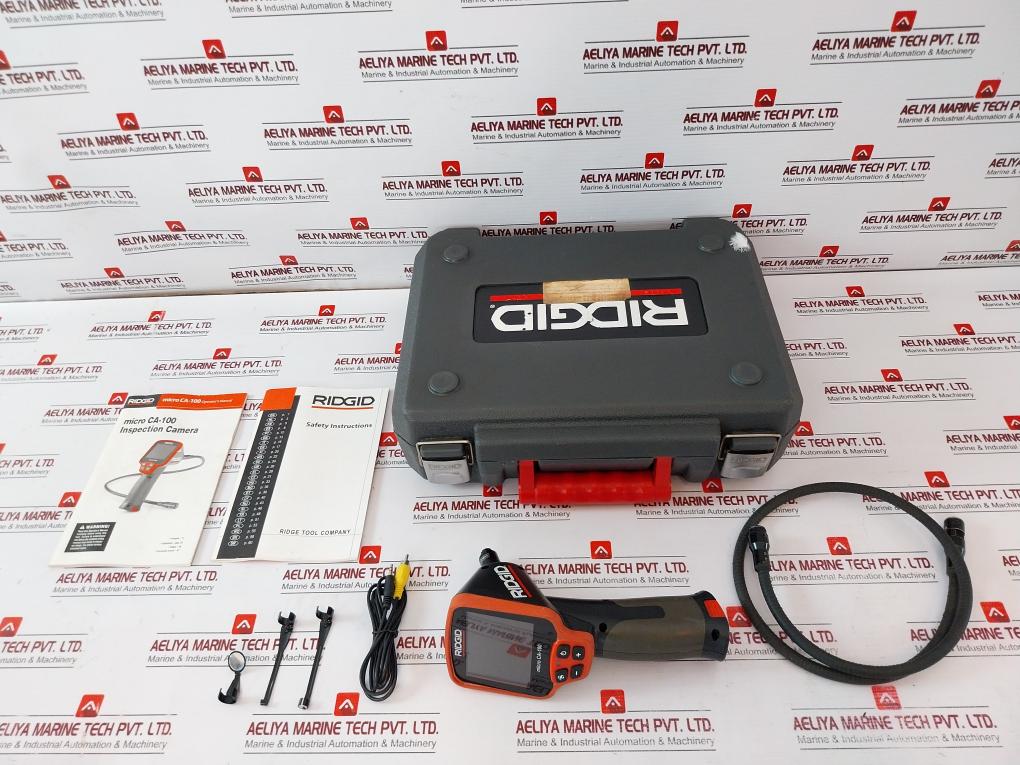 Ridgid Micro Ca-100 Inspection Camera 17Mm Complete Set (Minor Crack)
