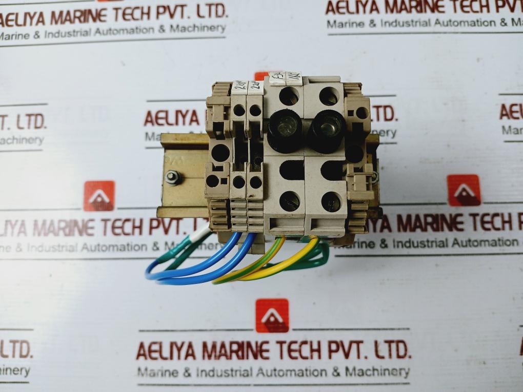 Riedewald 33911 Transformer With Weidmuller Wew 35/2 End Bracket 220V 50/60Hz