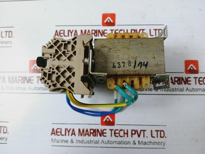 Riedewald 33911 Transformer With Weidmuller Wew 35/2 End Bracket 220V 50/60Hz