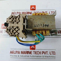 Riedewald 33911 Transformer With Weidmuller Wew 35/2 End Bracket 220V 50/60Hz