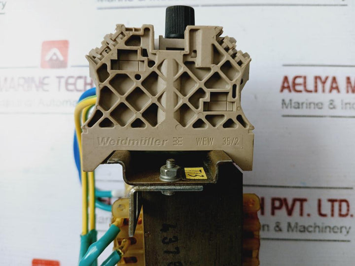 Riedewald 33911 Transformer With Weidmuller Wew 35/2 End Bracket 220V 50/60Hz