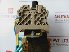 Riedewald 33911 Transformer With Weidmuller Wew 35/2 End Bracket 220V 50/60Hz