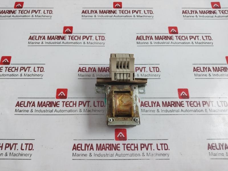 Riedewald EI 60/21 Transformer with Weidmuller WEW 35/2 End Bracket 50 HZ