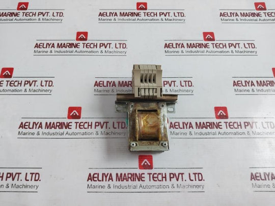 Riedewald EI 60/21 Transformer with Weidmuller WEW 35/2 End Bracket 50 HZ