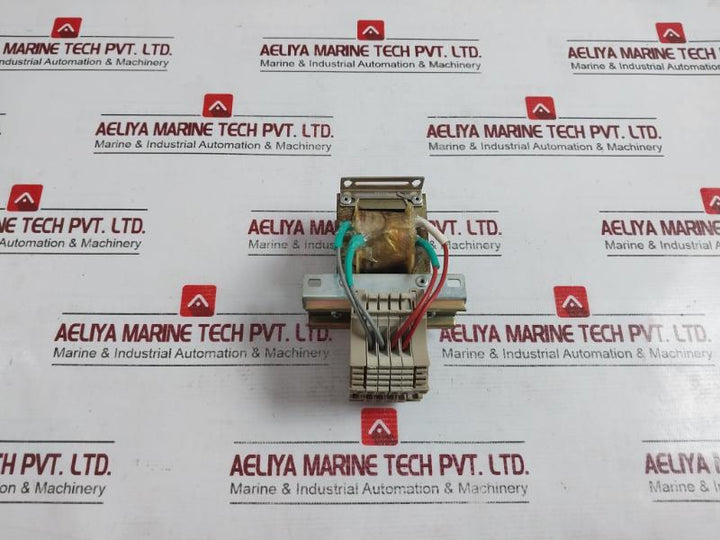 Riedewald EI 60/21 Transformer with Weidmuller WEW 35/2 End Bracket 50 HZ