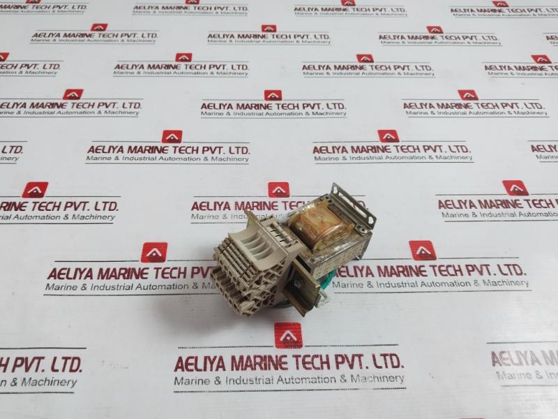 Riedewald EI 60/21 Transformer with Weidmuller WEW 35/2 End Bracket 50 HZ