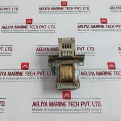 Riedewald Ei 60/21 Transformer With Weidmuller Wew 35/2 End Bracket
