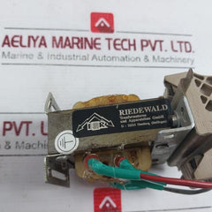 Riedewald Ei 60/21 Transformer With Weidmuller Wew 35/2 End Bracket