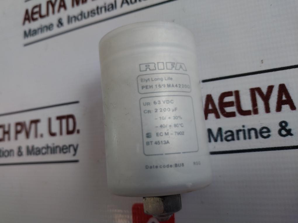 Rifa Peh 169 Ma42200 Electrolytic Capacitor 63Vdc 2200 µF
