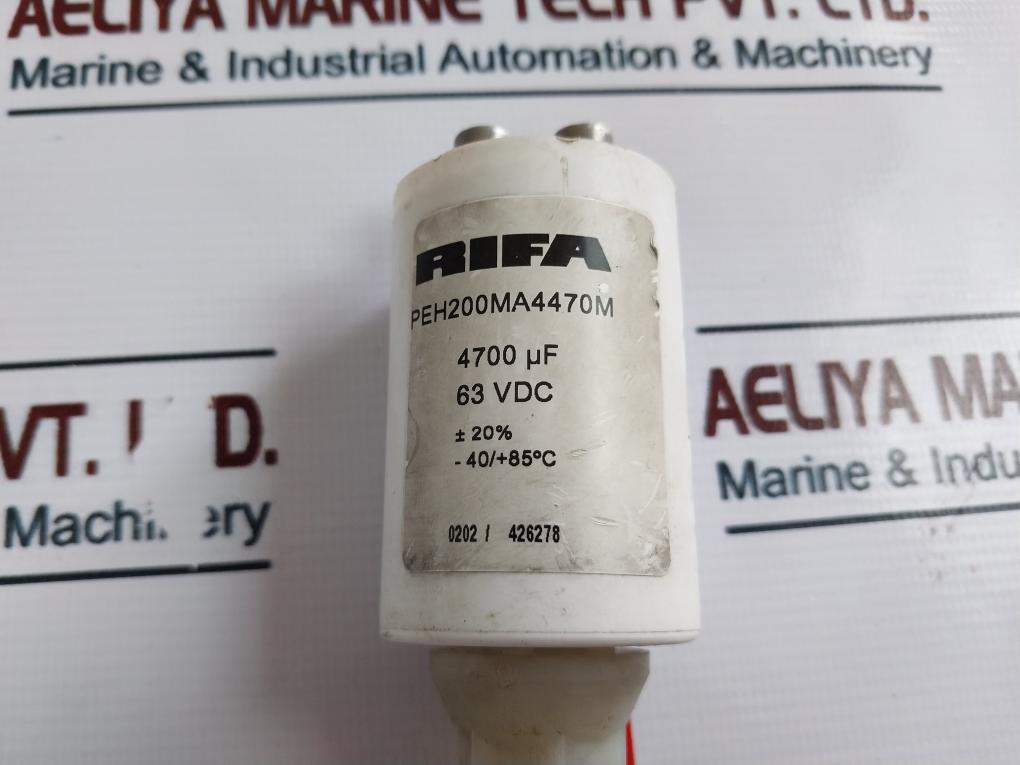 Rifa Peh200Ma4470M Aluminium Electrolytic Capacitor 63Vdc