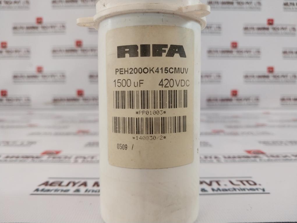 Rifa Peh200Ok415Cmuv Capacitor 1500Uf 420Vdc